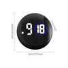 Car Small Clock, Car Dashboard Clock, Luminous Stick-on Clock for