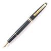 Very Good MONTBLANC Fountain Pen Meisterstück Classic White Star Black 14K Mens Used
