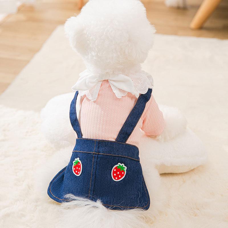 Vestiti caldi per animali domestici Cappotto con stampa carino Camicia per cani di taglia piccola e media Giacca Teddy Bulldog francese Chihuahua Vestito invernale