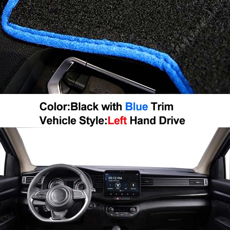 Car Auto Inner Dashboard Cover DashMat Carpet Cape For Suzuki XL7 2019 2020 2026 2026 Protector Rug Anti-UV Sun-Shade Cushion