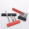 4Pcs Screwdriver Bit Storage Solution 10 Hole Design Plastic Organizer Suitable for 6.35mm Hexagonal Tool
