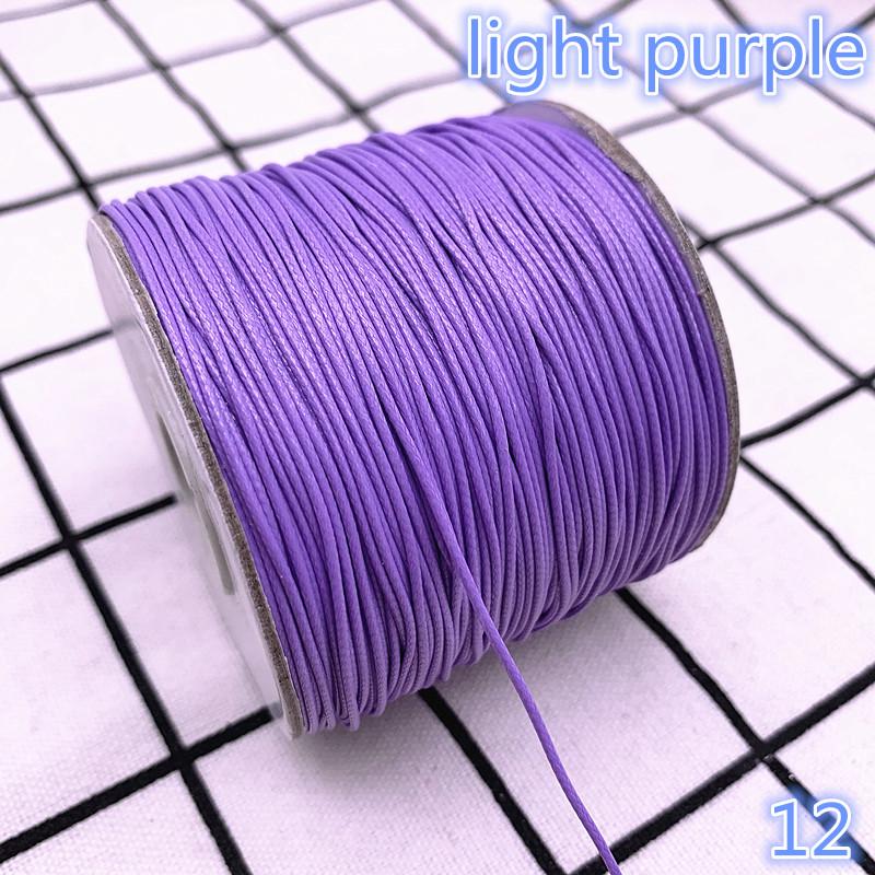 0.5 0.8 1.0 1.5 2.0mm Waxed  Cord Waxed Thread Cord String Strap Necklace Rope Bead DIY Jewelry Making for Bracelet