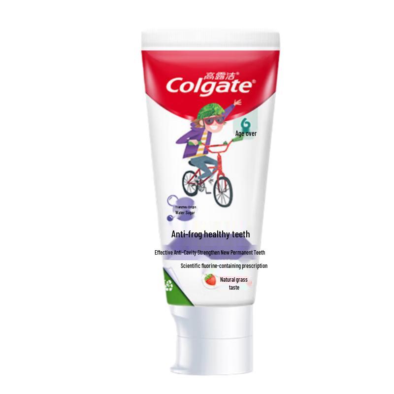 Colgate Kids Anti-Cavity Fluoride Toothpaste, Strawberry (3-Pack)