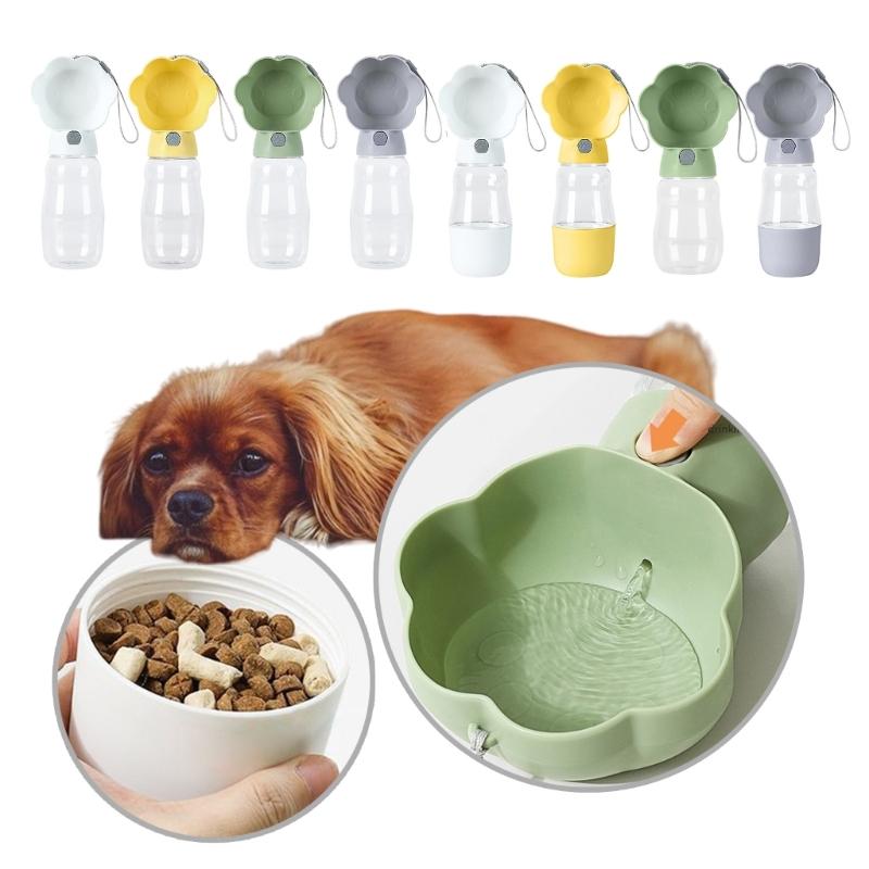 Dog Water Bottle Water Dispenser Drinking Bowl for Outdoor Walking Travel Drinking Bottle Water Container