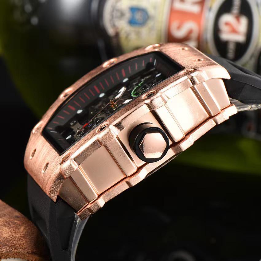Best-Selling New Richard Skeleton Barrel Sport Men's Watch