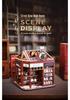 QuYiYa DIY Miniatur-Buchhandlung: Miau Talk & Words Kreatives Haus Modell Geschenk