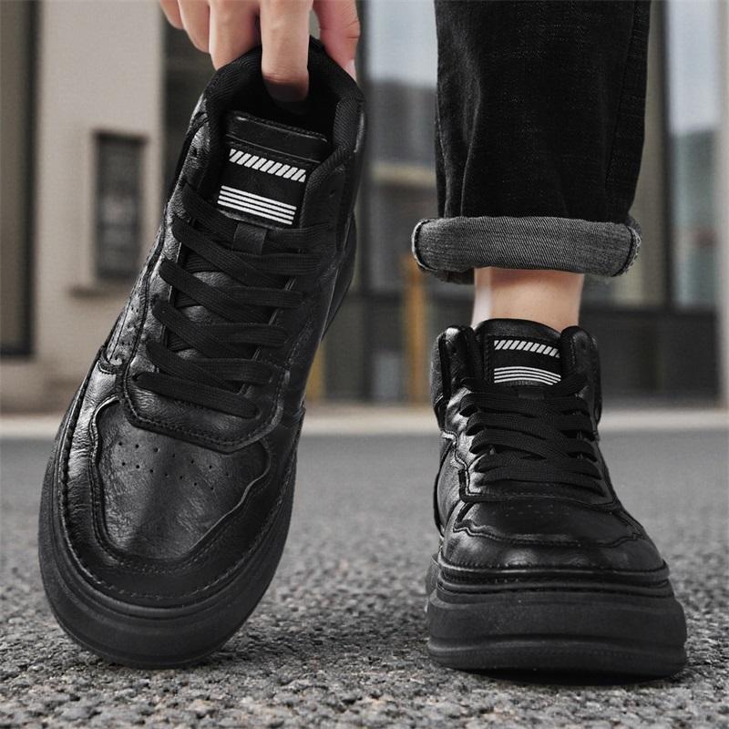 New Fashion Autumn And Winter Men's Low Top Martin Boots Students Male Boys Trending Soft Sole Work Shoes Labor Protection Martin Sneakers