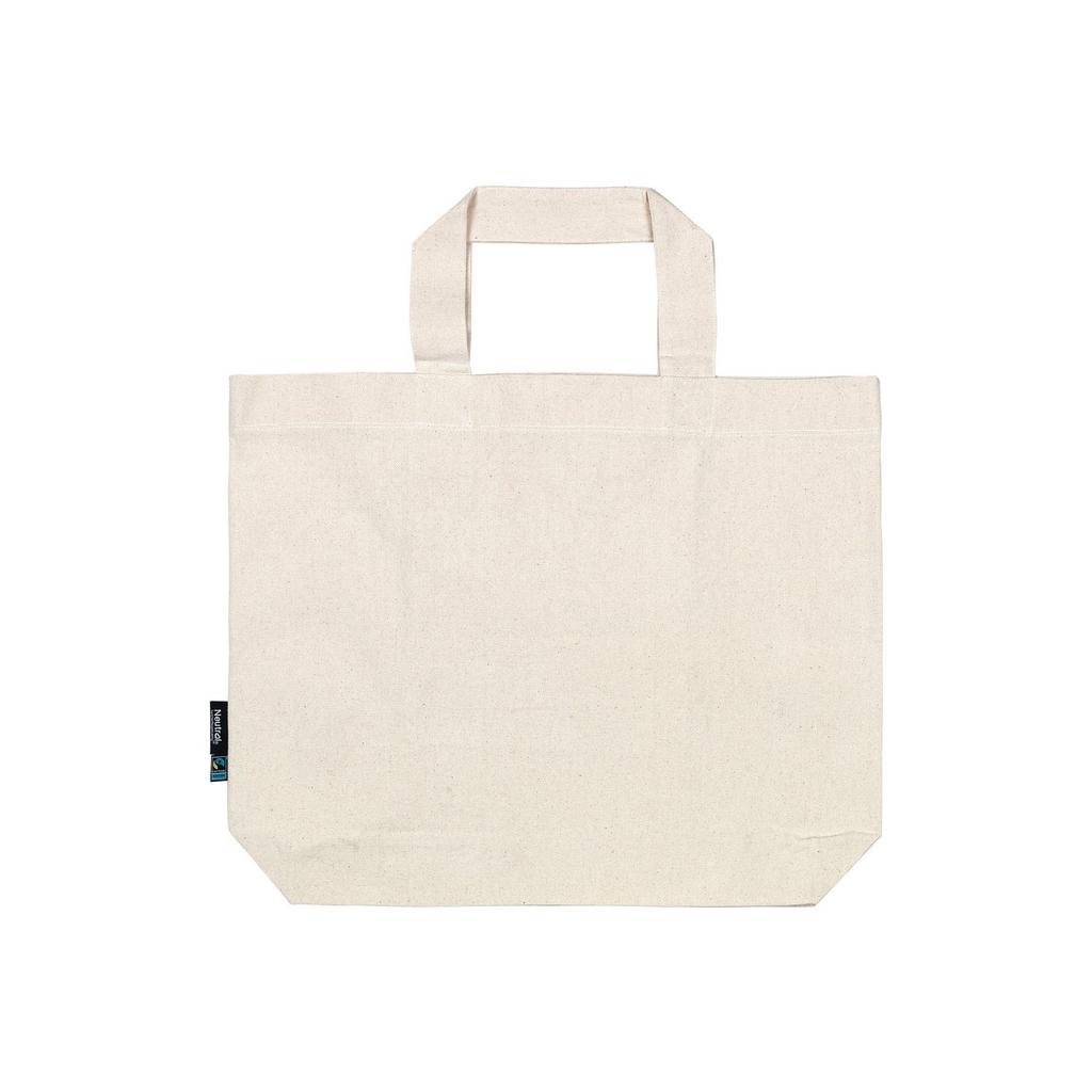 Neutral Panama Shopper Bag