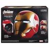 Hasbro MARVEL Marvel Legends Series Iron Man Mark LXXXV Kask Premium ze światłem Endgame Kolekcjonerski dla dorosłych Sprzęt do odgrywania ról F9016 Autentyczny (HASBRO)