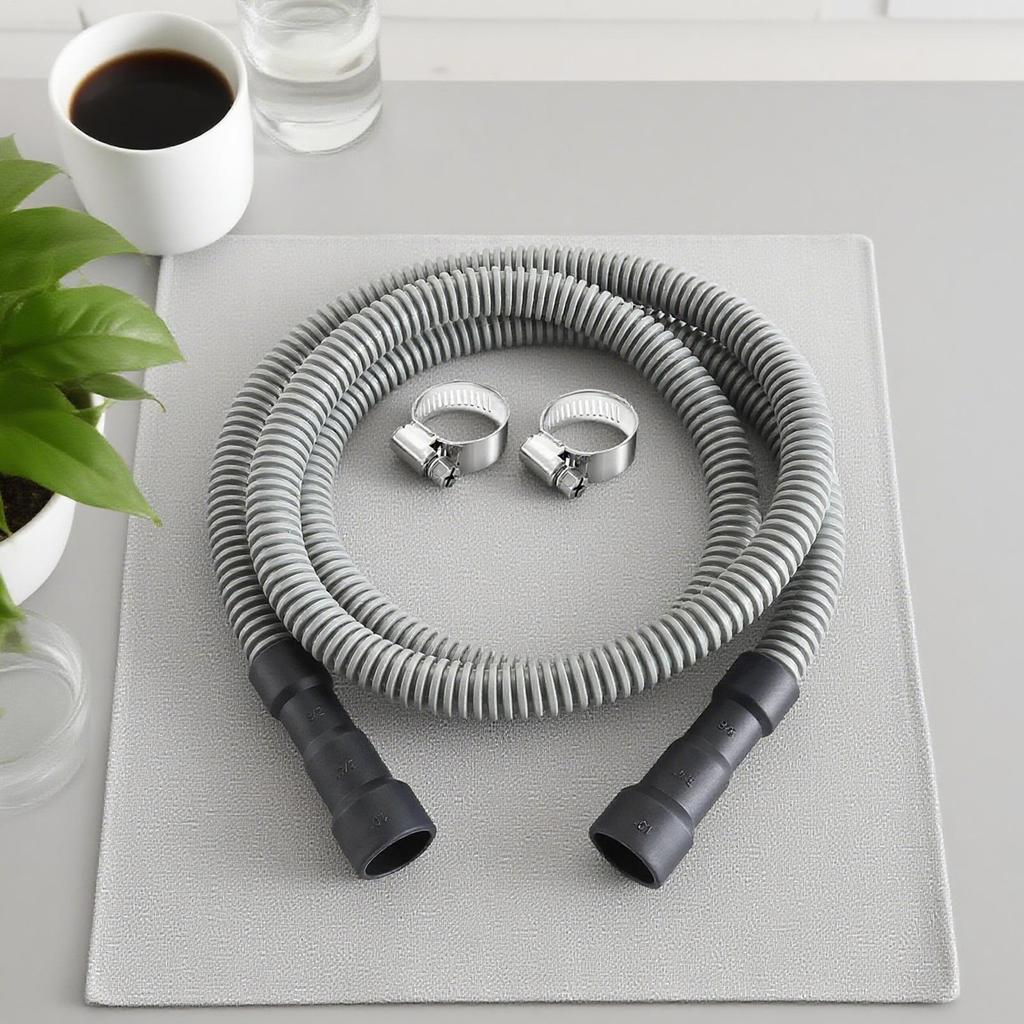 Dishwasher Drain Hose Heavy-Duty Dish Washer Replacement Hoses With Clamp Dishwasher Replacement Accessory For Home Hotel Rental