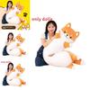 Husky Plush Pillow With Leg Clamp For Cozy Sleep Teen Kids Room Decor