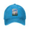 Unicorn Academy Denim Fabric Cap Casual Baseball Caps Adjustable Hat Summer Unisex Baseball Hats