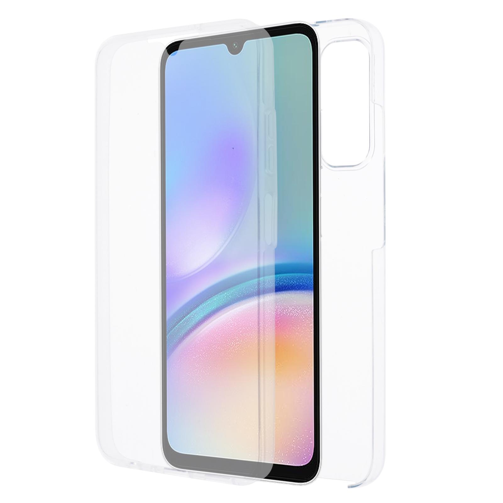 

For Samsung Galaxy A05s 4G Clear Phone Case TPU+Acrylic Protective Cover with PET Screen Protector A