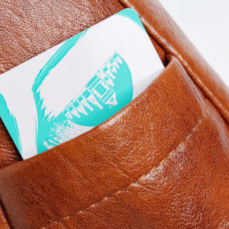 Urban simple soft leather portable shoulder