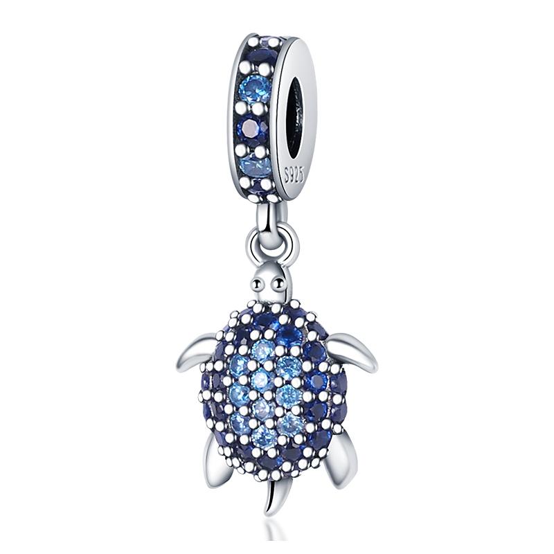 Ocean Trendy 925 Silver Dolphin Crab Boat Beach Charms Beads Fit 3mm Bracelets DIY Thoughtful Fine Jewelry Making Gifts
