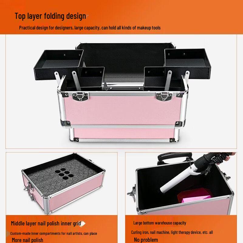 Professional Rolling Makeup & Storage Case