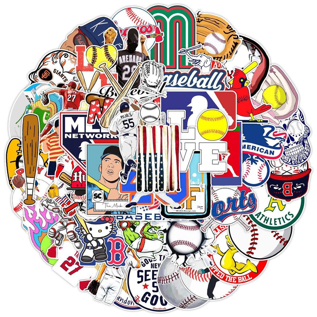 50 Football Graffiti Stickers: Creative Waterproof Sports Ball Decals for Water Bottles, Luggage, and Phones