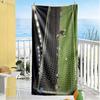 Football Legends Celebration Beach Towel Super Soft Microfiber Quickdry Fabric Comfortable Lightweight