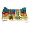 8 Meters 12 Strands Colorful Cross Stitch Thread Metallic Embroidery Floss Cross Stitch Thread Floss Sewing Skeins Craft