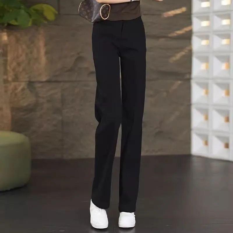 

High Waist Straight Leg Plus Size Jeans for Women - Slimming, Loose Fit, Versatile, Ideal for Autumn and Winter 2026 27 (Recommended 90-100 jin)