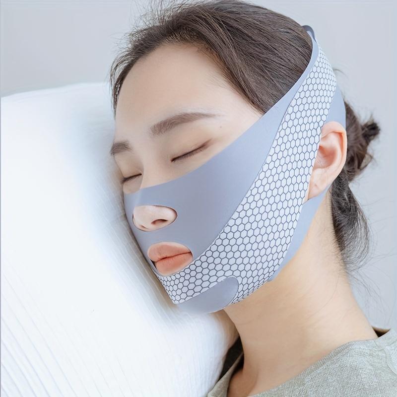 Unscented Sleep Facial Lift Mask- Anti-Snoring Face Strap,Ideal for Relaxation and Beauty,Beauty Enhancing Mask|Comfortable Face Mask|Soft Fabric Mask