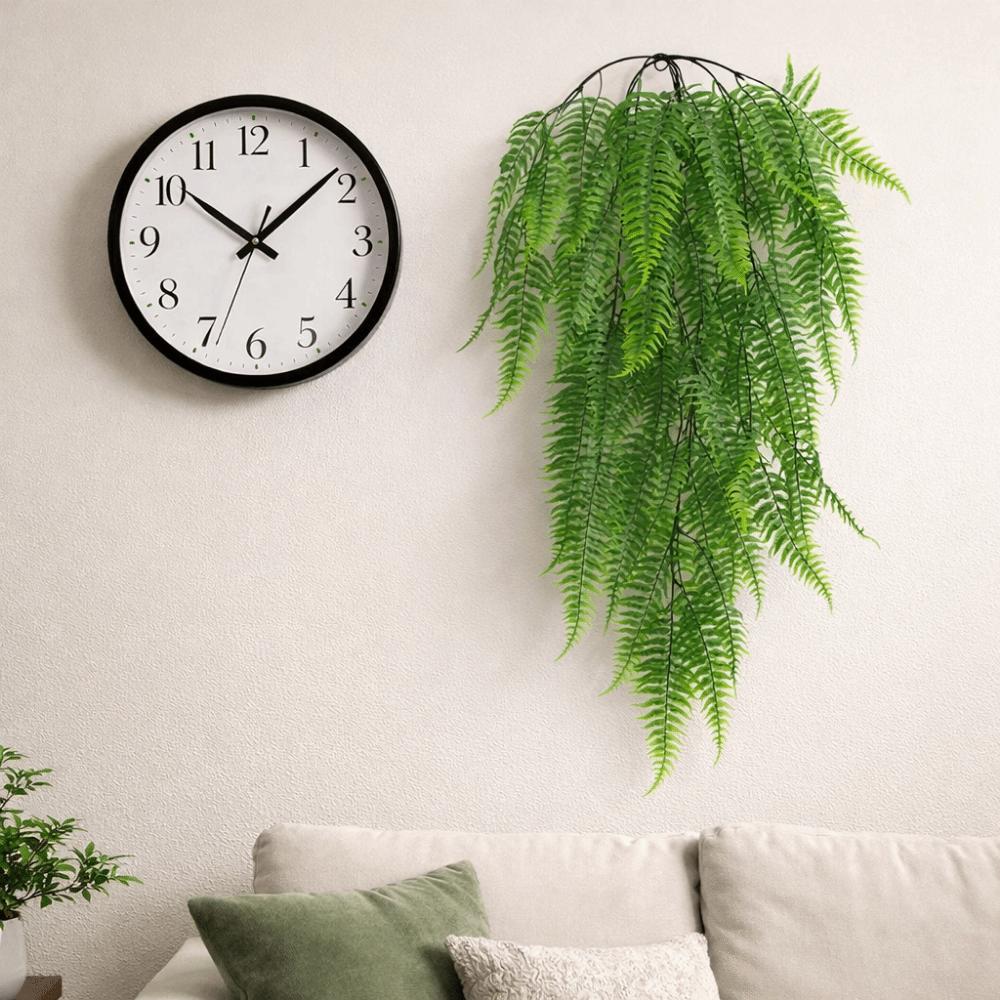 Fern Grass Hanging Vine Plastic Wall Hanging Vine Creative Artificial Greenery Plants Gift