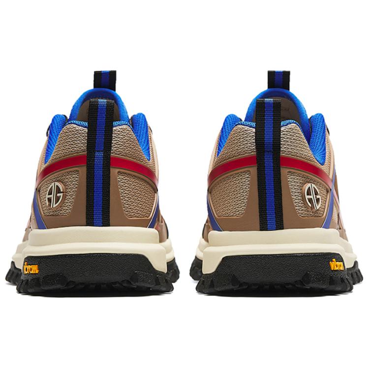 Anta Comfortable Shock Absorbing Non-Slip Low-Top Running Shoes Men Sneakers Brown Black 112426621A-3