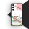Bubus Dudus Panda Bear BubuDudus Cover for Samsung Galaxy S25 S24 S23 FE Ultra Plus S7 Edge S25+ S24+ A56 5G + Coque Phone Case