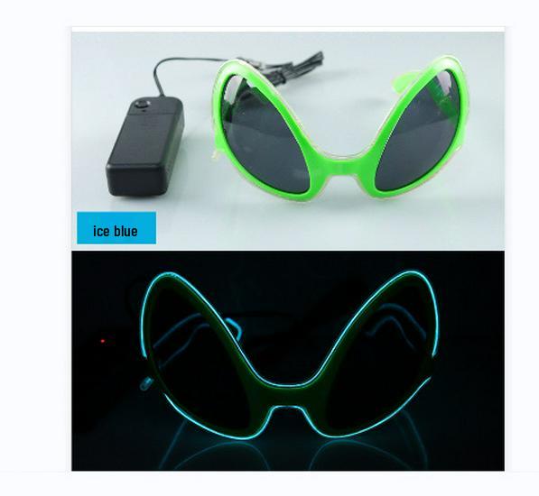 

EL Light-Up Funny Glasses for Parties and Nightclubs One Size