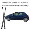 2 Stück Kofferraum Gasdruckfedern für Peugeot 207 2006-2014 Schrägheck