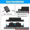 12/24V QC3.0 PD Car Charger Socket Quick Charge  Adapter  with ON/OFF &Dust Cover Waterproof for Bus RV Truck