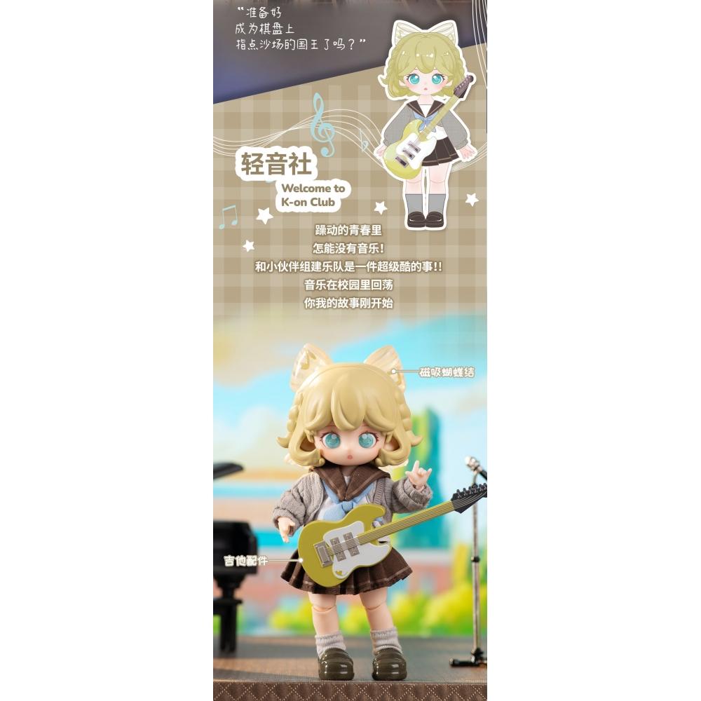 Null Teennar High School Club Series Trading Doll  1box  6pcs 