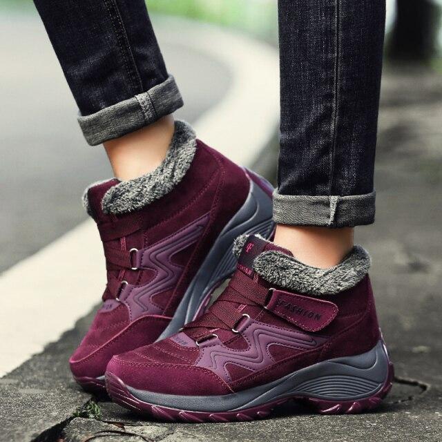 Boots For Women  Winter Padded Boots Platform Luxury Shoes Quilted Ankle Boots Women 'S Sneakers Combat Boots Botas De Mujer