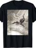 Paradise Lost Gustave Dore Satans Fall T Shirt Men's Casual Clothes Perfect for All Season