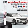 Auto Speziell für Voyah Free Dreamers Lackreparaturstift Ausbesserungs Kratzentferner DIY Auto Zubehör Schwarz Weiß Blau Grün