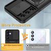 Armor Case for Samsung S24 S23 S22 Ultra S21 S20 FE Galaxy A55 A15 A54 A35 A14 5G Camera Lens Cover Phone Ring Stand Rotate Cover