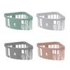 Shower Storage Rack Triangle Shelf Bathroom Organizer PP Material Toiletries Holder Kitchen Storage Rack Bathroom Supplies