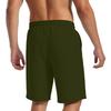 Men's Casual Athletic Shorts Elastic Waistband Drawstring Pockets Lightweight Comfortable Fit Gym Running Workout Sportswear