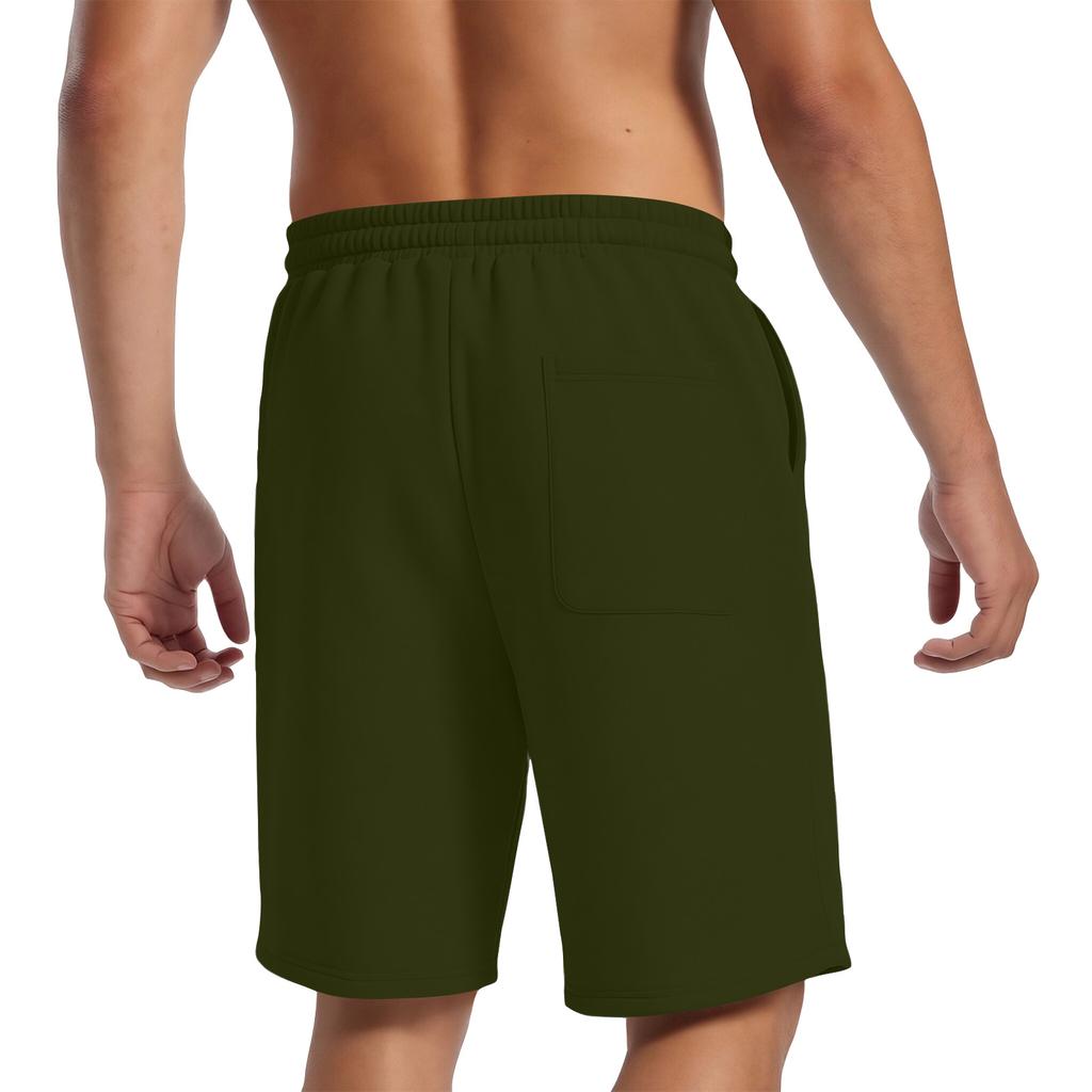 Men's Casual Athletic Shorts Elastic Waistband Drawstring Pockets Lightweight Comfortable Fit Gym Running Workout Sportswear
