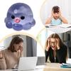 1/5 Stück Stressabbau Oktopus Spielzeug Langsam aufsteigender Blasenplatzender Oktopus Quetschspielzeug Weicher TPR Transparenter Oktopus Fidget Sensorisches Spielzeug