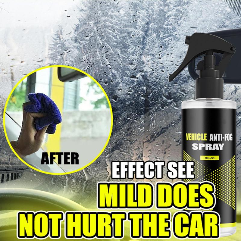 Anti Fog Windshield 100ml Long-lasting Auto Rain Agent Spray Rainproof Accessories Auto Detailing Supplies Glass Coating