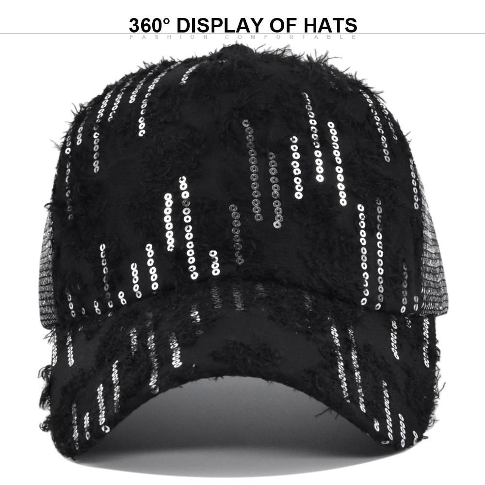 Trendy Tassel Outdoor Sun Hat Unisex Cotton Baseball Cap Korean Style Mesh Duck Tongue Cap