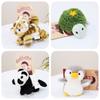 Adorable Shoulder Panda Plush Toy Soft Short Plush Filling Cute Animal Cartoon