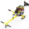 RCB Hoverkart Acessório para Gyropode Auto-Equilibrado - Assento Karting Ajustável (20kg Mínimo-100kg Máximo) - Amarelo