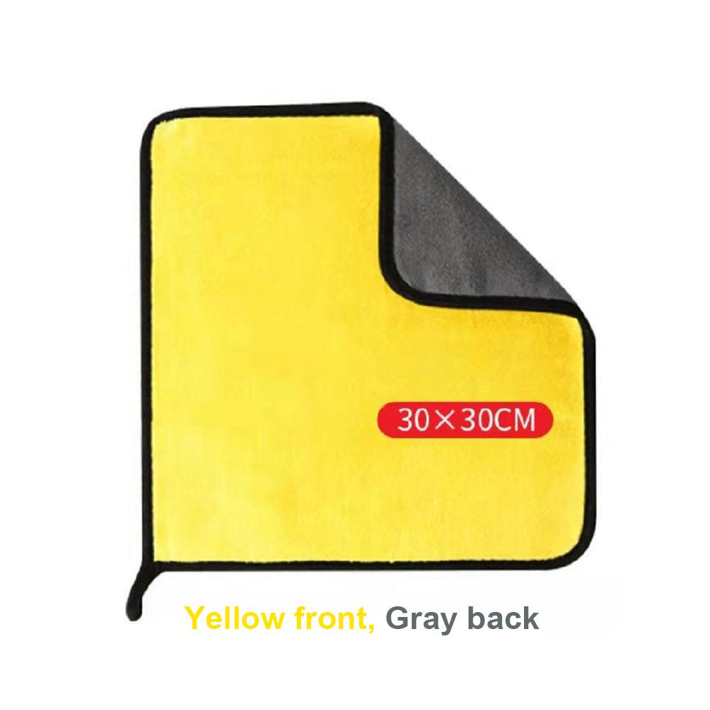 30x30CM Car Wash Towel Supplies Microfiber Towel Cleaning Washing Accessories Auto Detailing Cloth Home Kitchen