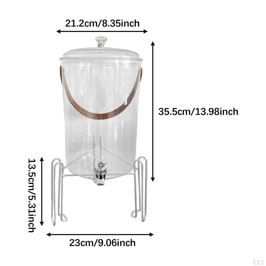 Airtight Beverage Dispenser , for Table And Counter