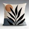 Mid-Century Modern Boho Kissenbezug Abstrakt Geometrisch Sonne Pfirsichhaut Überwurfskissenbezug Heimdekoration Für Sofa Couch Wohnzimmer