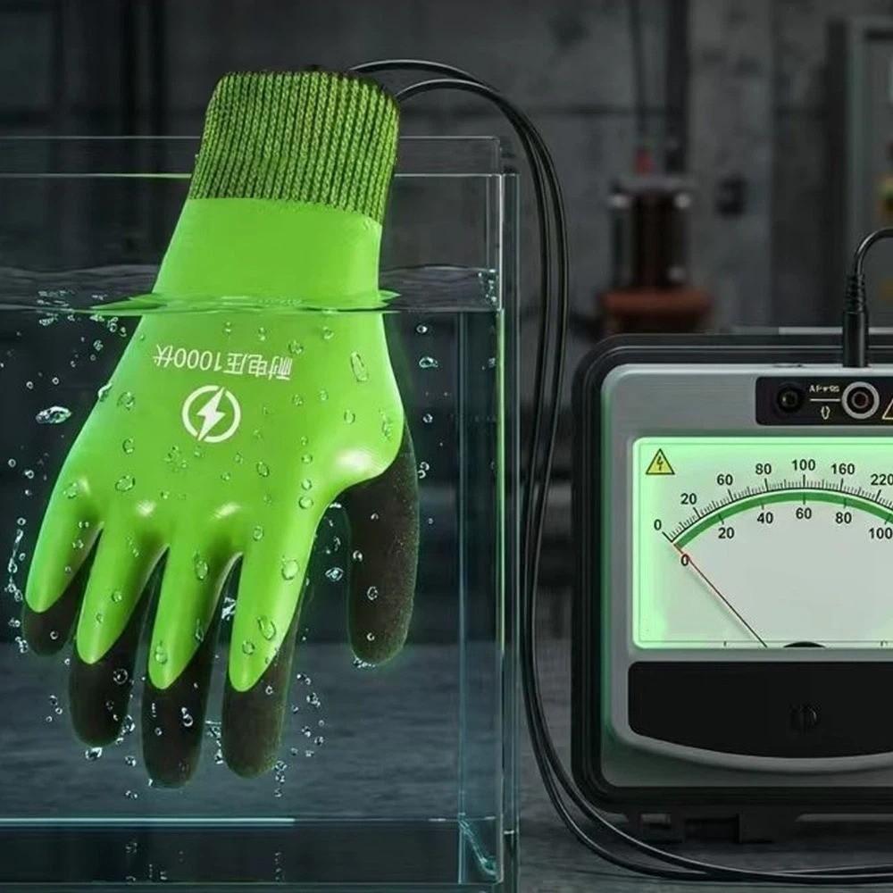 Withstanding Voltage 1000 V Electrician Insulating Gloves Safety Protective Gloves Protection Work