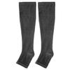AQshop Light Compression Socks with Toeless Below the Graduated for Day and Night and Relaxing at Home Sizes Women's Open-Toe Knee-Length Design,