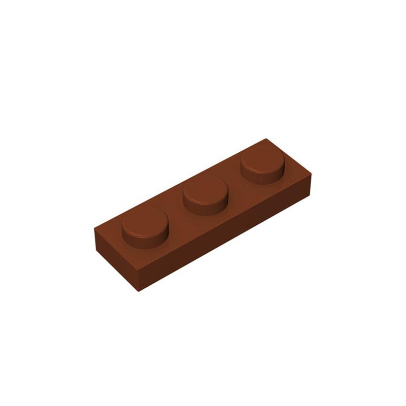 60pcs/lot MOC Bricks Plate 1x3 Compatible With 3623 Children's Toys DIY Building Block Particles Plate Technical Toy